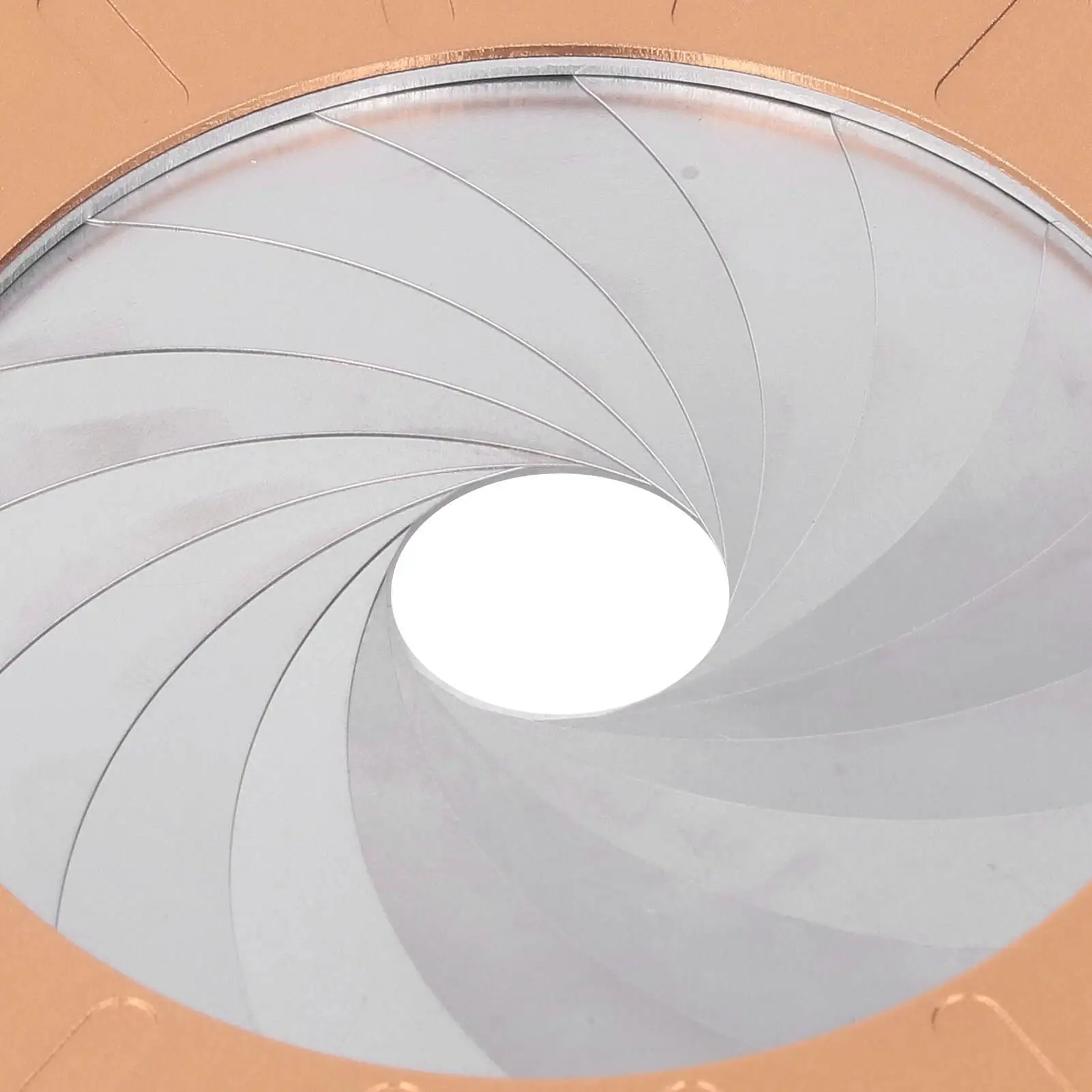 Plantilla de dibujo circular ajustable, 12,5 cm de diámetro, duradera, fácil de usar para proyectos de artesanía de carpintería