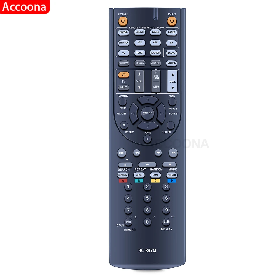 オンキヨーRC-897M HT-R494用のオリジナルのリモコンHT-S5800 TX-SR343