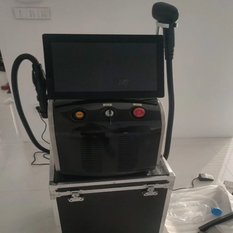 Diode Lase Hair Removal Picosecond 2 in 1 Machine New Upgrade Remove Tattoo Pigment Permanent Hair Removal Ultra High Energy CE