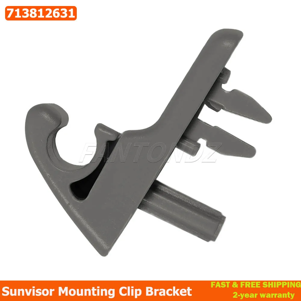 Sunvisor Mounting Clip Bracket 713812631 For Fiat 500 Bravo Doblo Fiorino Marea Palio Punto 735362747