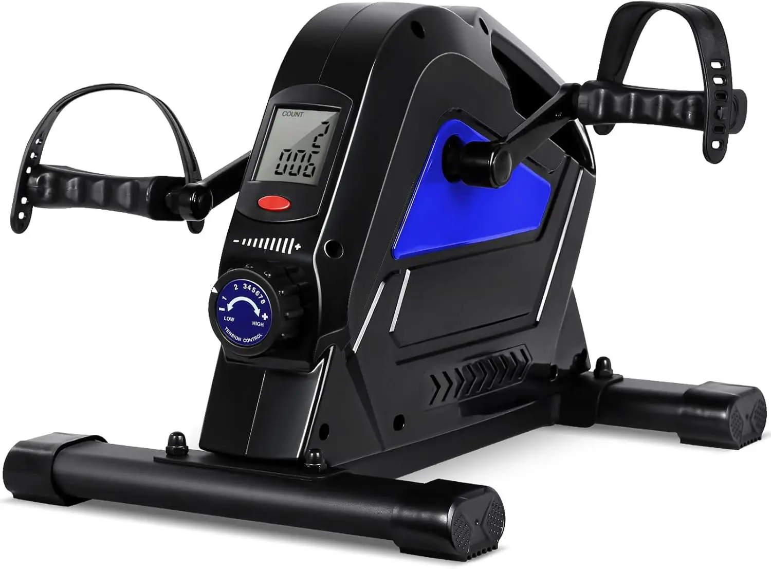 

Mini Exercise Bike with Magnetic Resistance, Portable Peddler for Arm & Leg, LCD Display