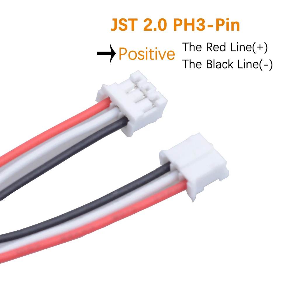 Uxney Batteria agli ioni di litio agli ioni di litio da 3,7 V, 300 mAh, 502530 mAh, con connettore 2P PH con griglia da 2,0 mm Uxney Batteria agli ioni di litio agli ioni di litio da 3,7 V, 300 mAh, 502530 mAh, con connettore 2P PH con griglia da 2,0 mm