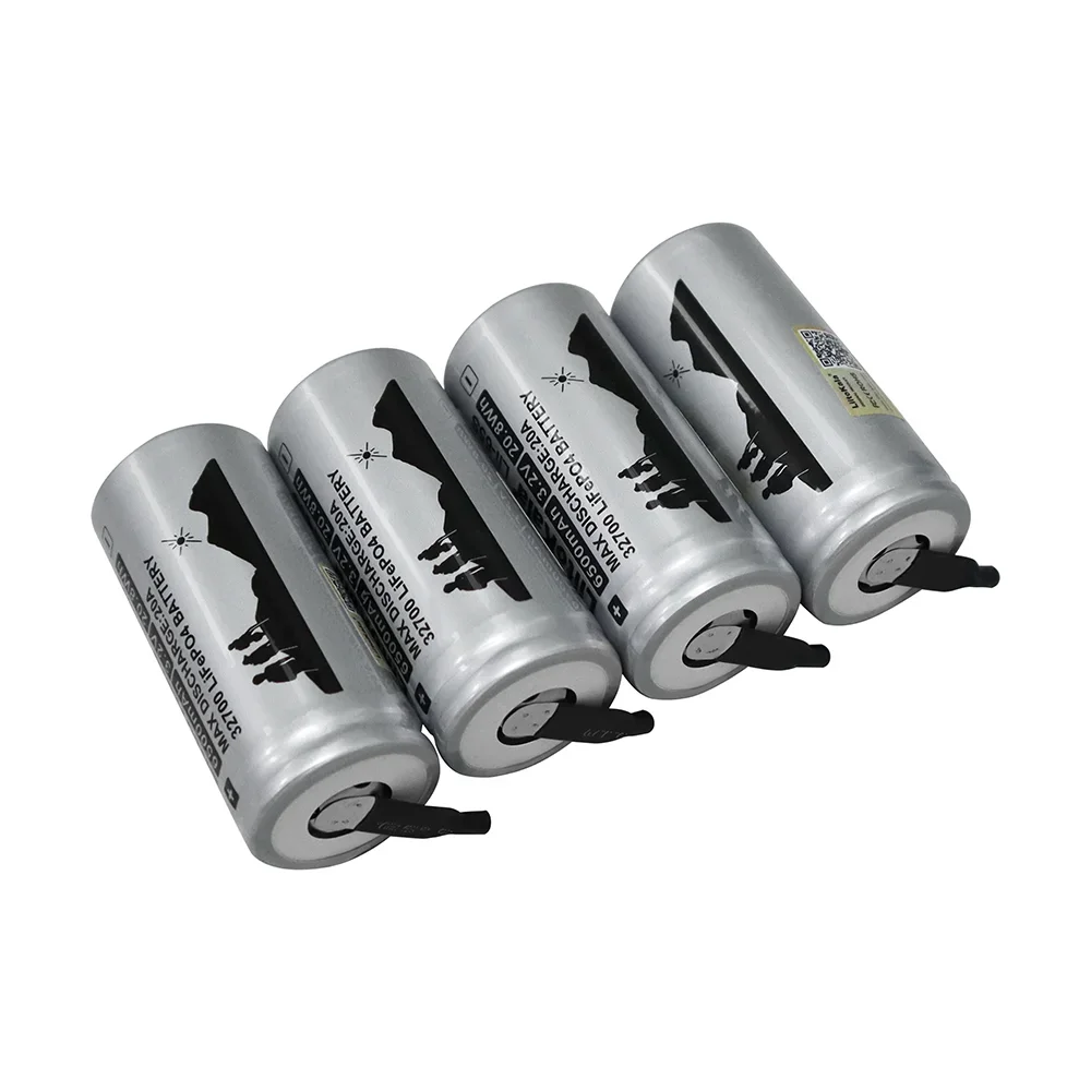 1-4 sztuk LiitoKala LII-65S 3.2V 32700 6500mAh LiFePO4 bateria 35A rozładowanie maksymalne 55A baterie dużej mocy + arkusze niklowe DIY