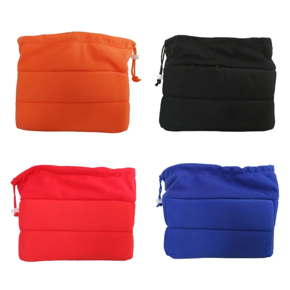 Portable Convenient Shockproof Velvet Protection Camera Insert Bag Photography Protective Partition Padded Bag Camera Lens Cas
