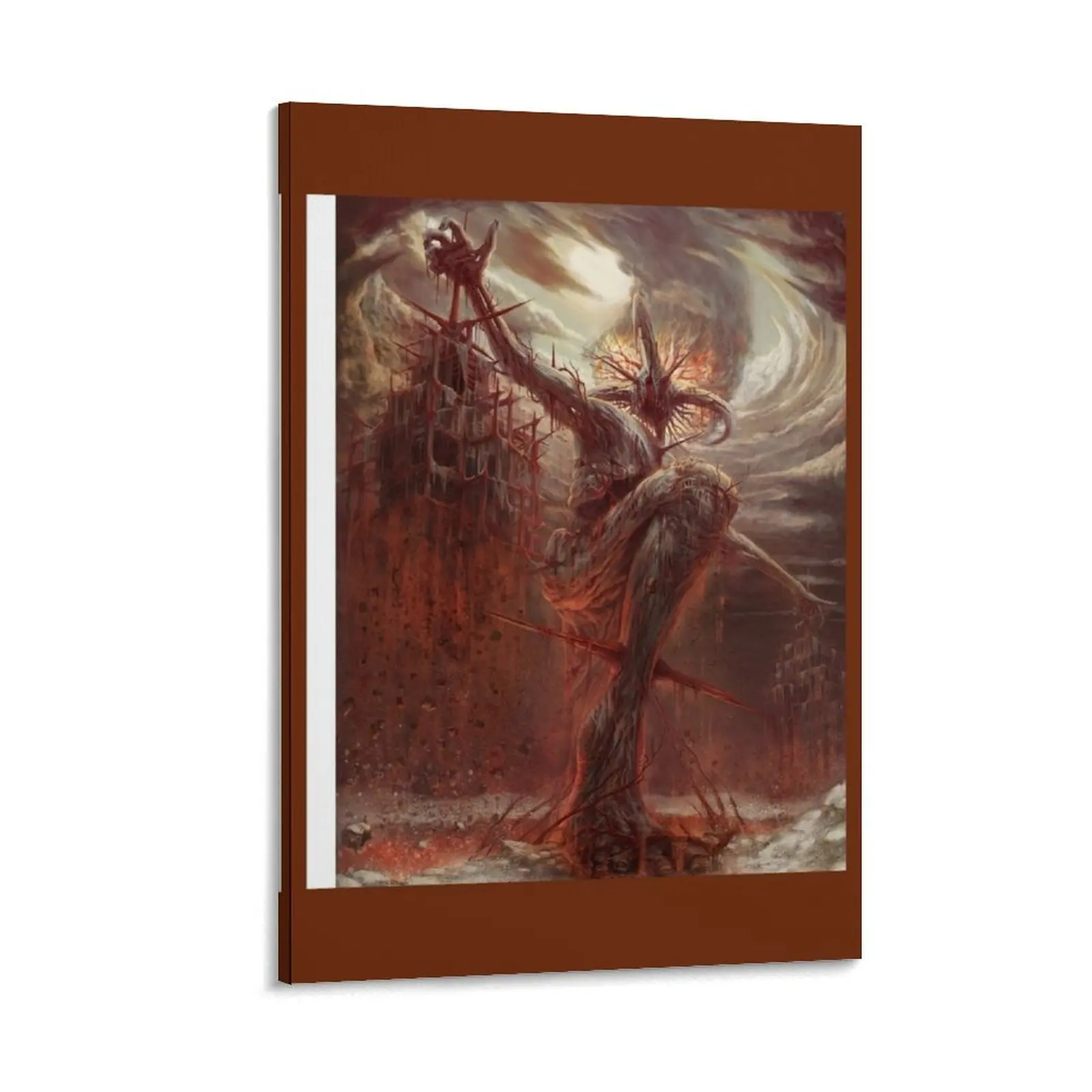 

God of Pain Graphic Canvas Painting photos for living room room decorations aesthetic