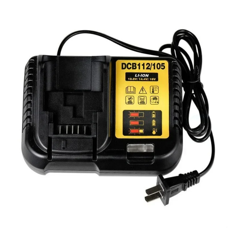 Free shipping DCB112 Li-Ion Battery Charger For Dewalt 10.8V 12V 14.4V 18V 20V Dcb101 Dcb200 Dcb140 Dcb105 Dcb200 Battery