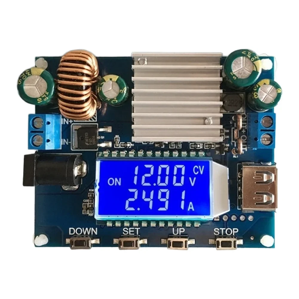 Adjustable DC Power Supply 35W Output 0.6V To 30V 0A To 4A With LCD Display And Multiple Protections For Lab Use