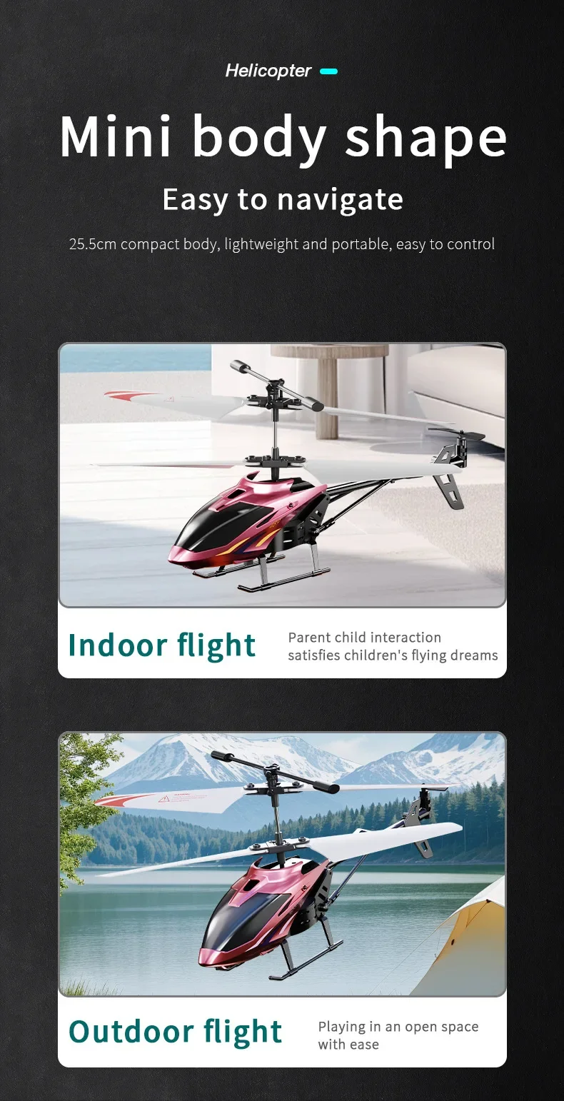 Rc Plane 2.5/3.5Ch Radio Control Helicopter Remote Control Airplane Mini Ufo Drone Aircraft Toy for Children Boy Birthday Gifts