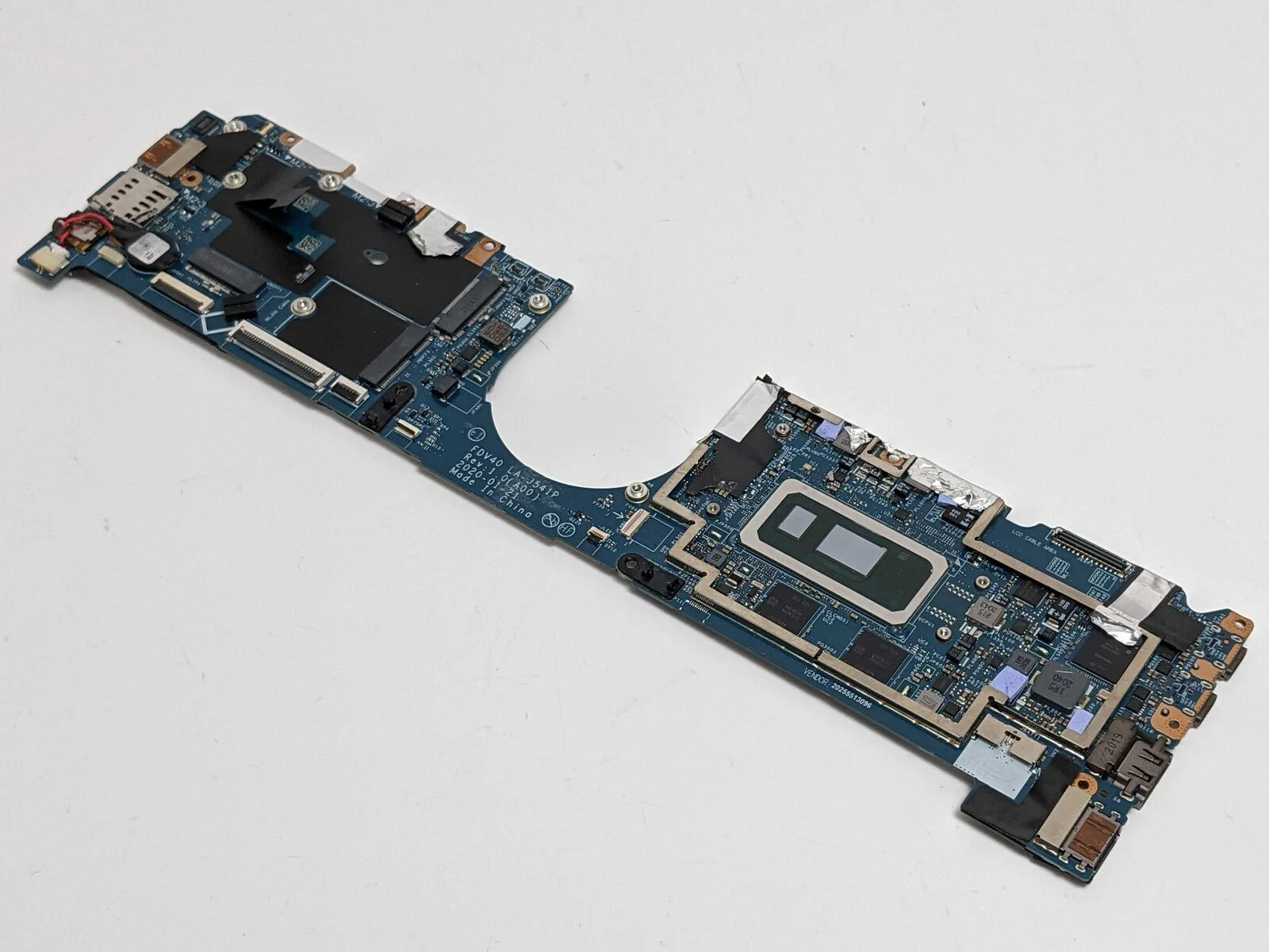 

CN-081YC4 81YC4 For 9410 Laptop Motherboard FDV40 LA-J541P With SRGKV I7-10610U CPU 16GB 100% Full Tested