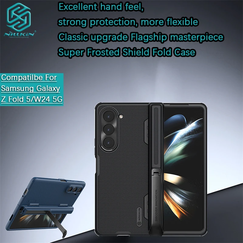 

for Samsung Galaxy Z Fold 5 5G/W24 5G/Z Fold 4 5G/W23 Nillkin Super Frosted Shield Fold Hard case protective case phone case