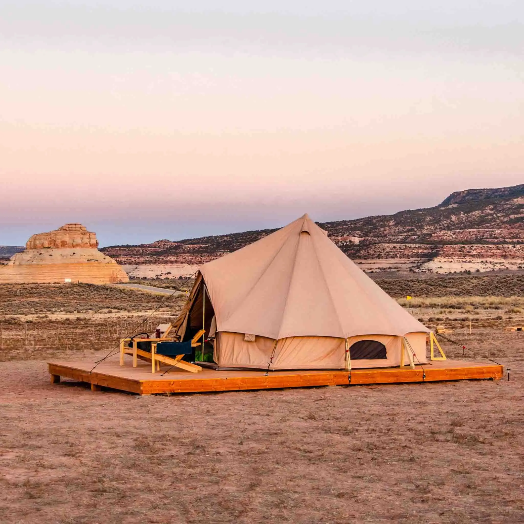 Cotton Canvas Mongolian Bags Accommodation Yurt Leisure Mongolian Yurt Tent Made To Order