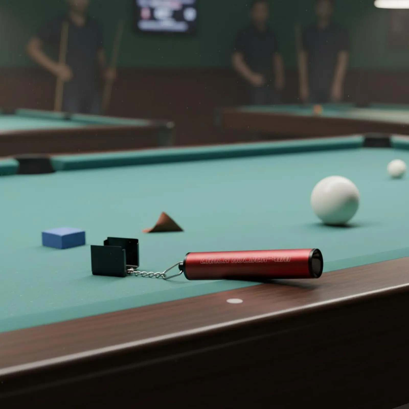 Portable Pool Chalk Holder 4 in 1 Billiard Chalk Holder Sports Accessory Multiuse Lightweight for Game Room