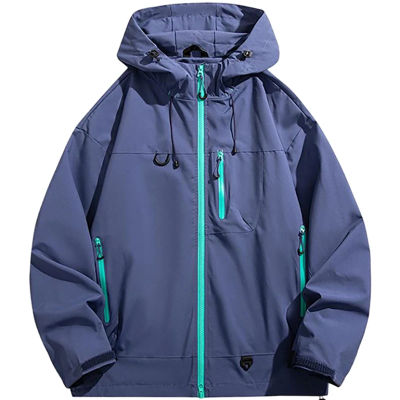

Водонепроницаемая ветровка унисекс, спортивная куртка на открытом воздухе для мужчин и женщин, походы, скалолазание, треккинг, куртки с капюшоном из софтшелла с несколькими карманами