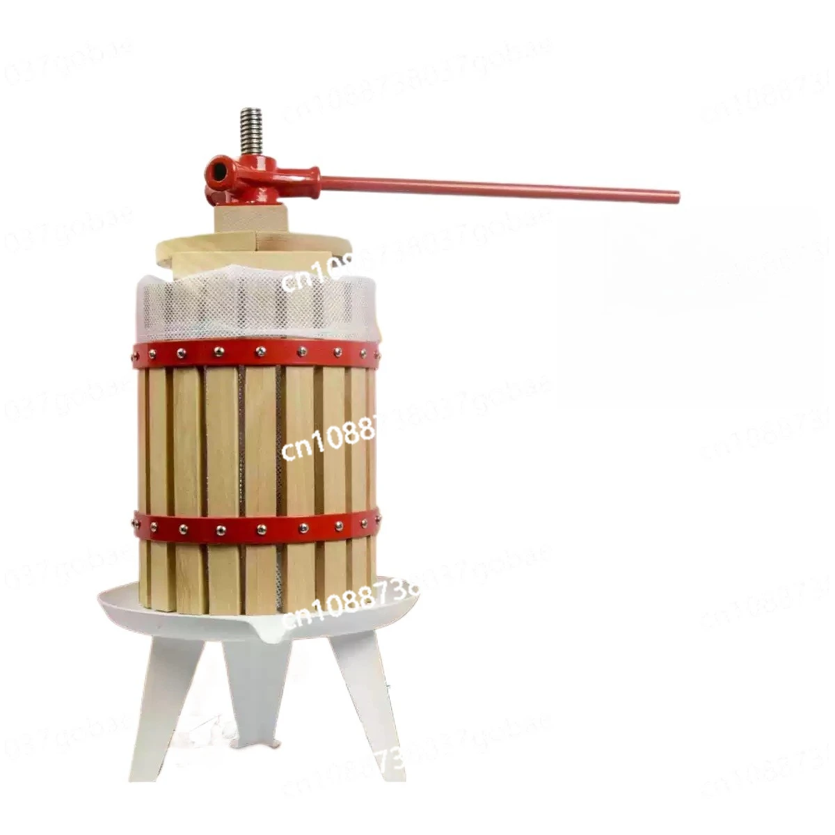 

6-литровый ручной корзина для яблок емкостью 1,6 галлона, пресс для фруктового вина и винограда