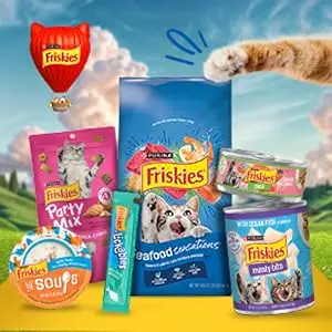 Image of Friskies family of products within  Friskies World