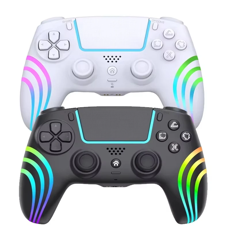 

For Ps5 Controller For Ps5/Ps5 Pro/Ps5 Slim/PC With Hall Joystick Dual Vibration Wireless Bluetooth Gamepad Turbo Programming