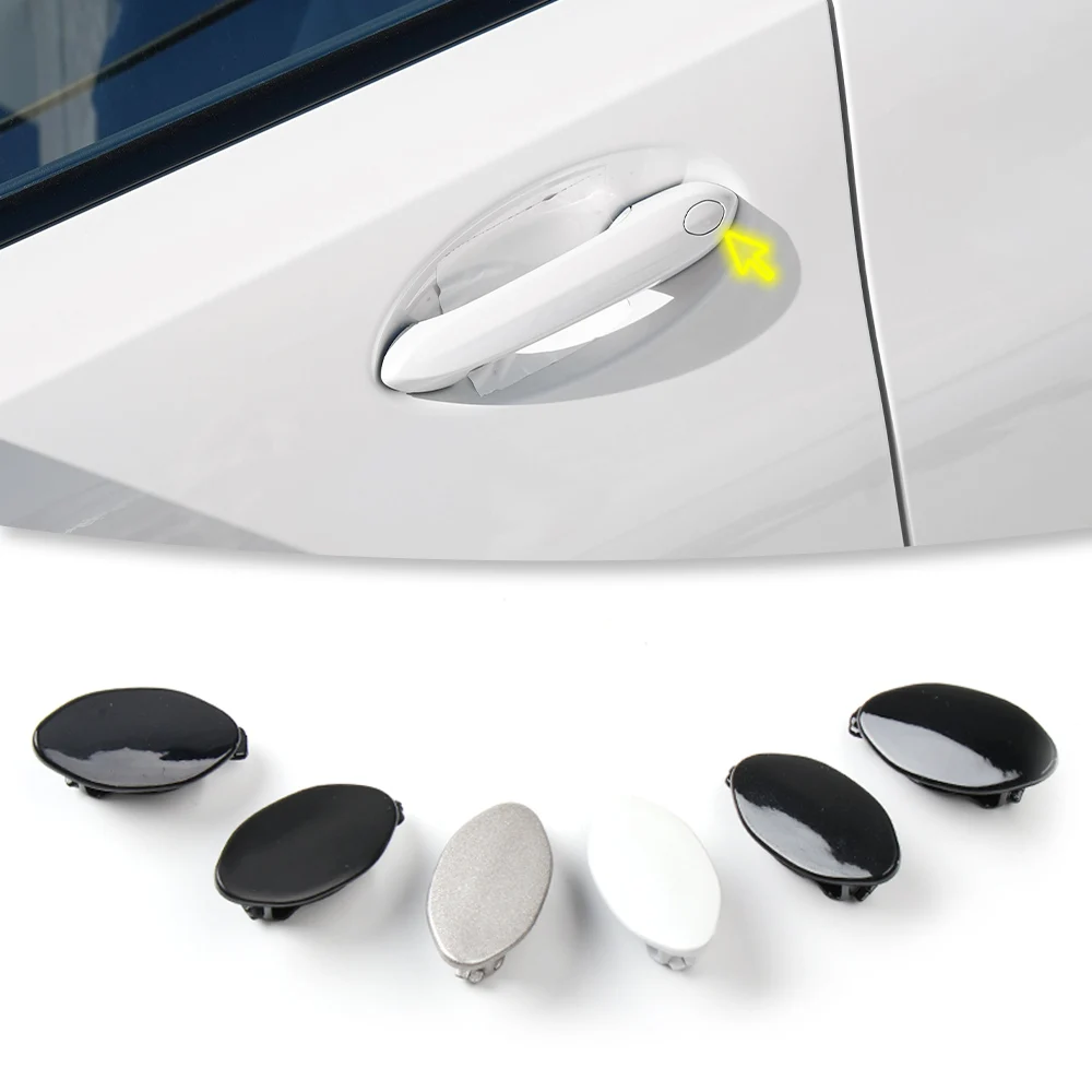 51217489341 Car Exterior Door Handle Lock Key Hole Cap Cover Driver Side Keyhole Cap For BMW 3/5/6 X3/X4/X5 Series G20 G30 G32