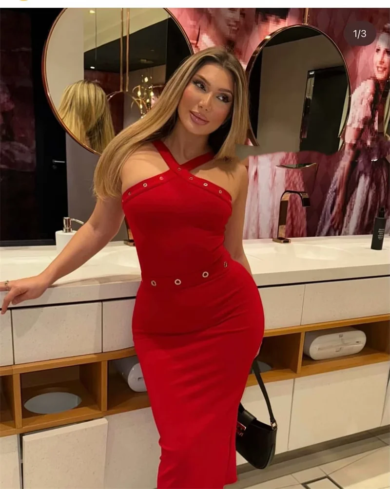 

Сексуальные женские боди без рукавов 2025, тонкий комбинезон с воротником-бретелькой, красный облегающий топ, летнее повседневное нижнее белье для фитнеса для женщин