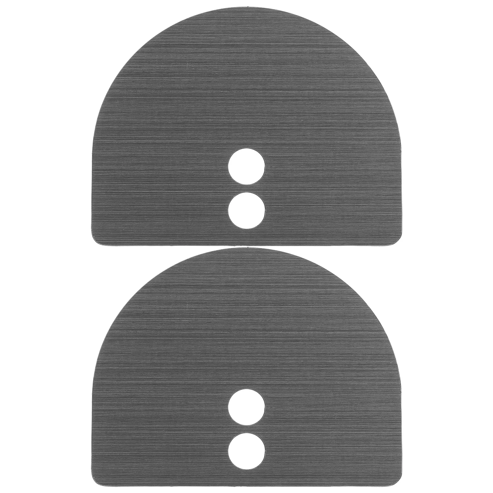 

2Pcs Door Reinforcement Filler Plate Intelligent Deadbolt Cover Plate Sleek Finish Easy to Install No Tools Required