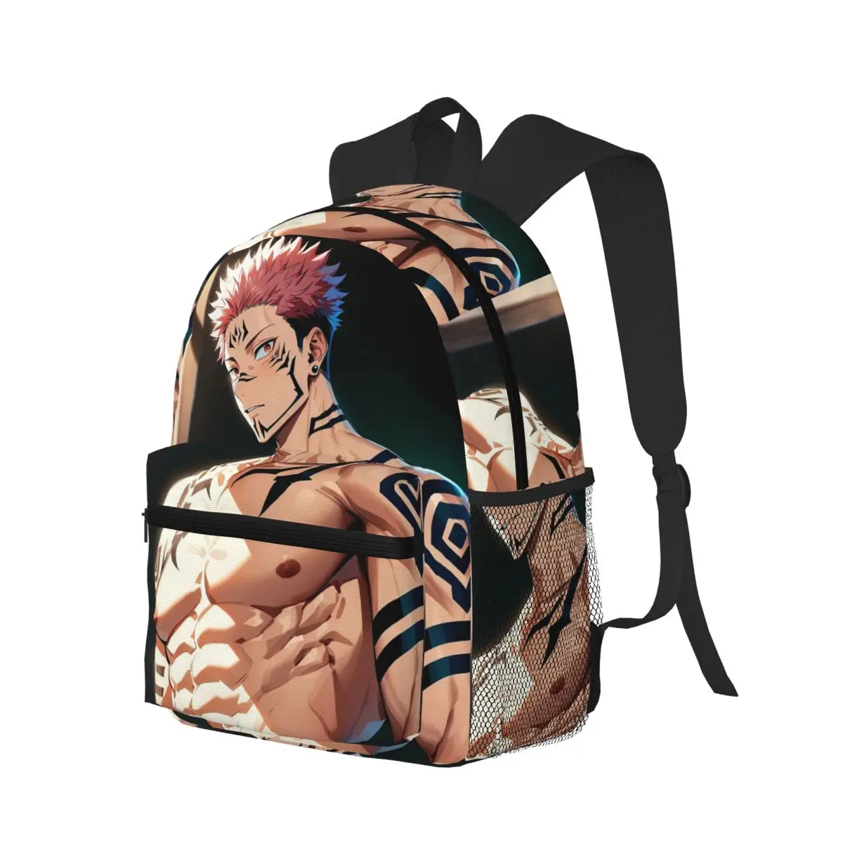 

Sukuna Ryomen-Jujutsu Kaisen, студенческий рюкзак, школьная сумка, походный дорожный рюкзак для мальчиков и девочек, сумка для книг, сумки на плечо