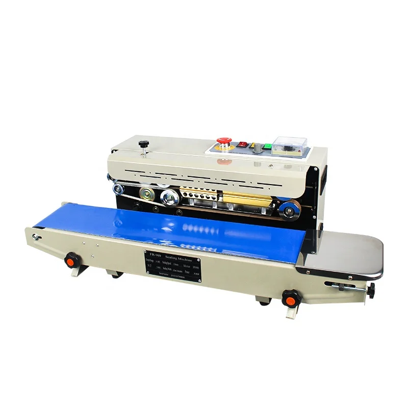 

2024 FR-900 Duoqi Bag Band Sealer Machine Continuous Horizontal Heat Sealing Machine