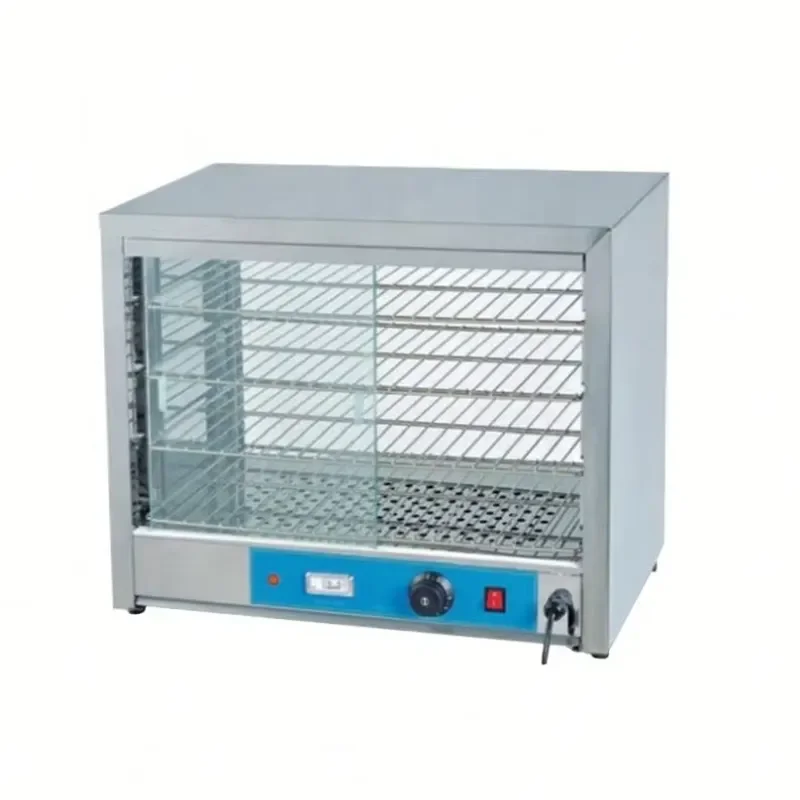 Fast Food Restaurant Deli Constant Temperature Heating Cabinet Catering Display Cabinet Pizza Pastry Insulation Cabinet