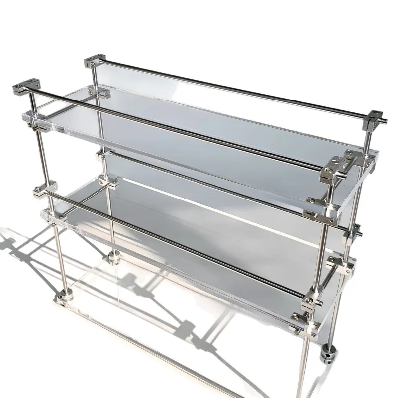 Acrylic Display Rack Living Room Bedroom Bathroom Multi-functional Storage Rack