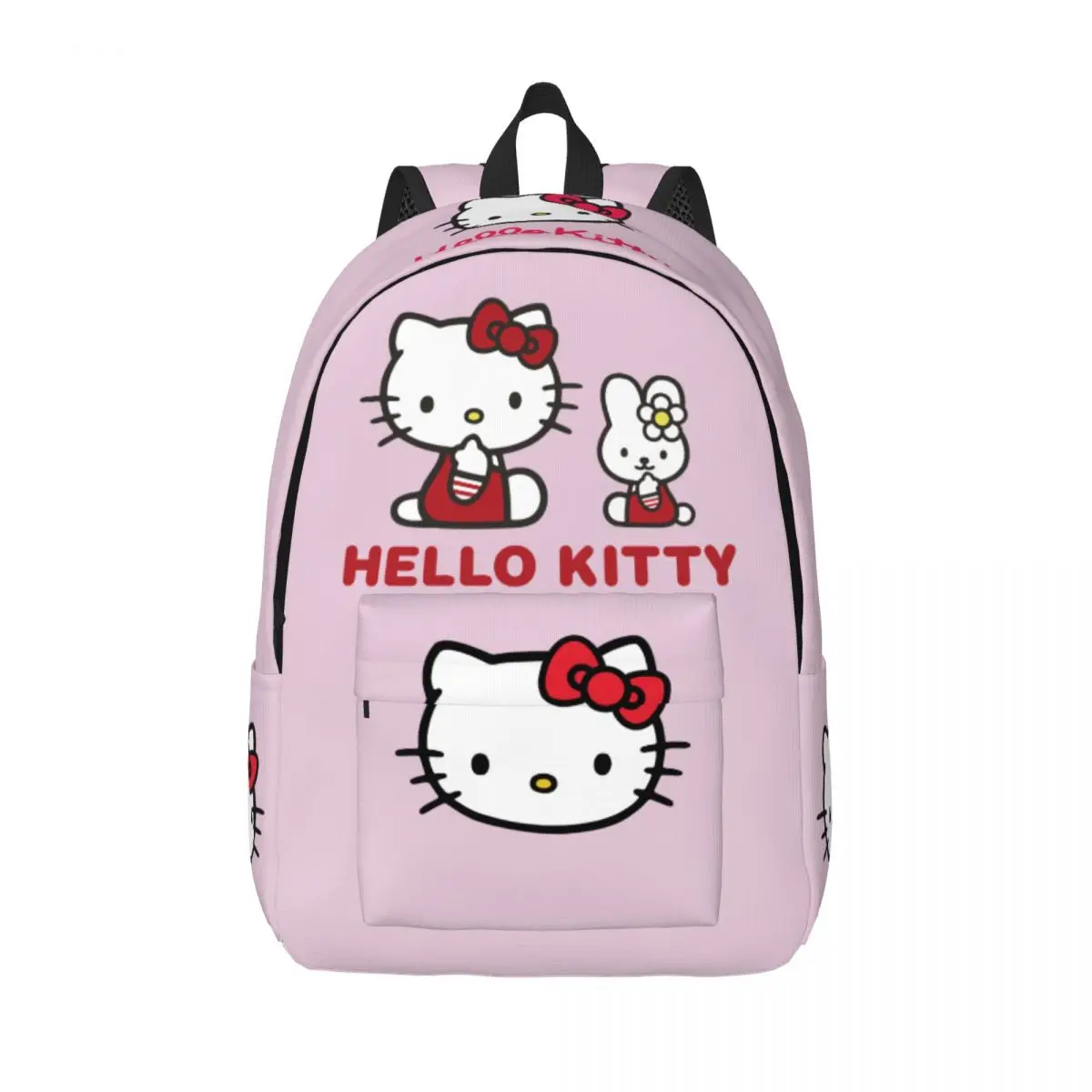 Sanrio Merch Hello Kitty Backpack for Girls Women Student School Book Bags Daypack Middle High College Bag Outdoor