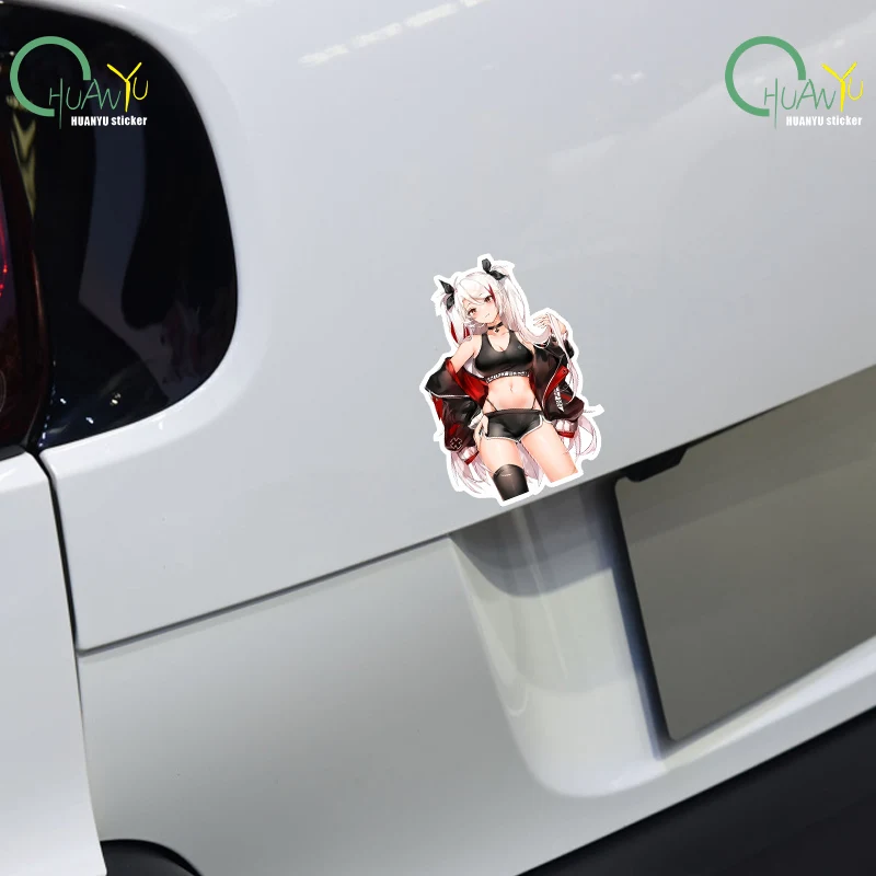 Mikke Game Goddess Of Victory Peripheral Niki Car Sticker Electric Car Bumper Laptop Decoration Room Waterproof Sticker