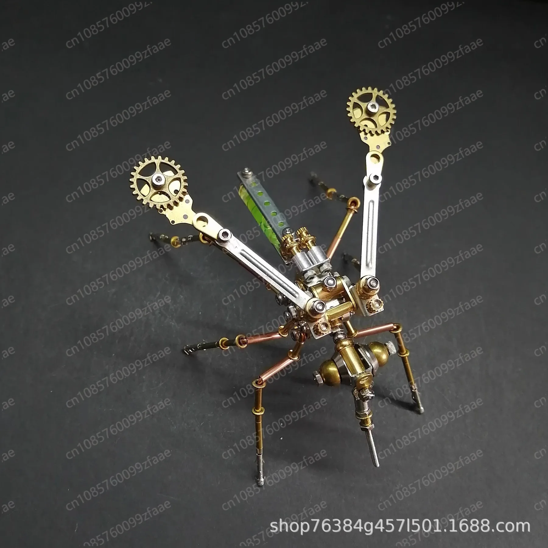 Steampunk Mosquito 3D Metal Model DIY Assembly Creative Ornament