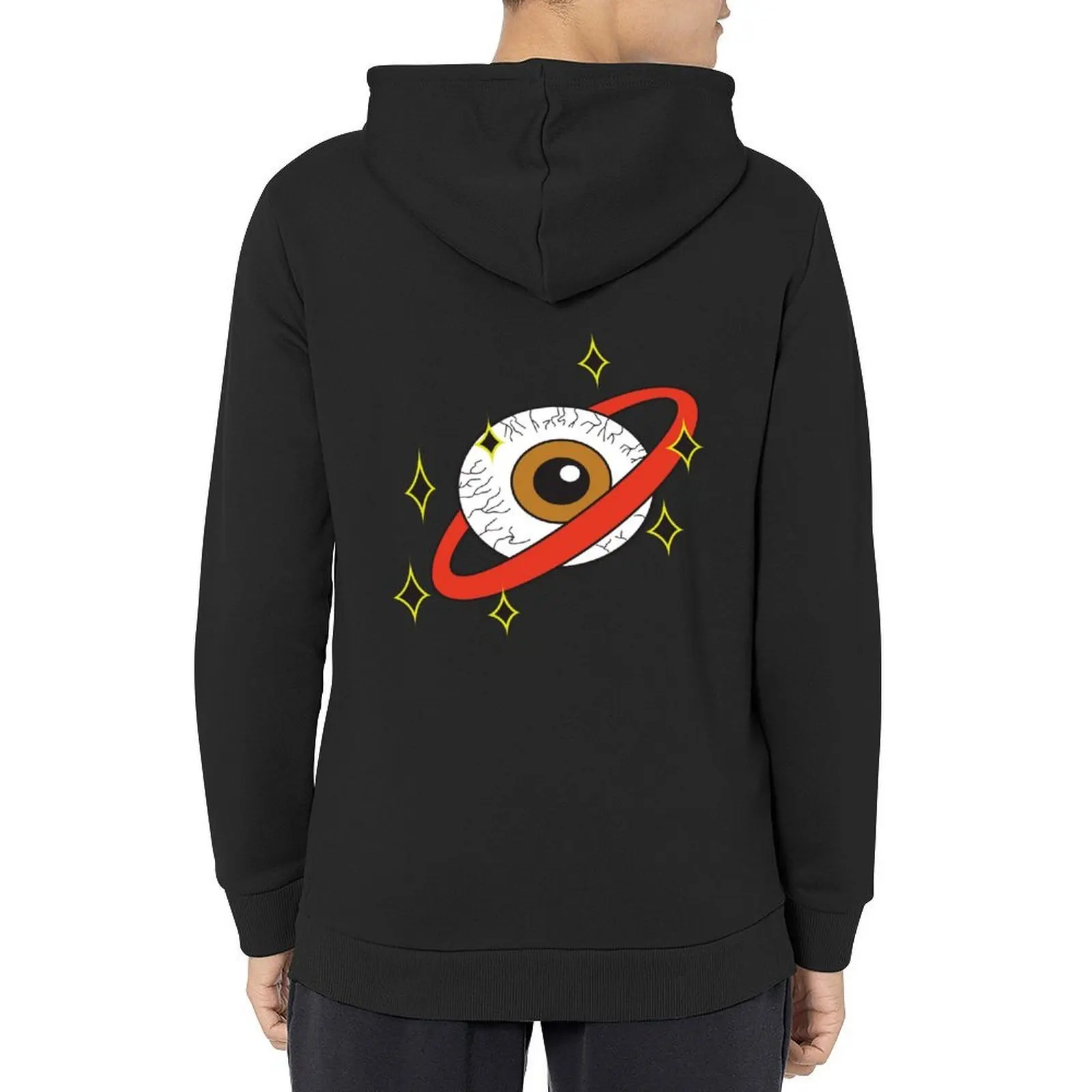

One eye neptunus planet Hoodie men's clothing korean style clothes clothes for men graphic t shirts men oversized hoodie
