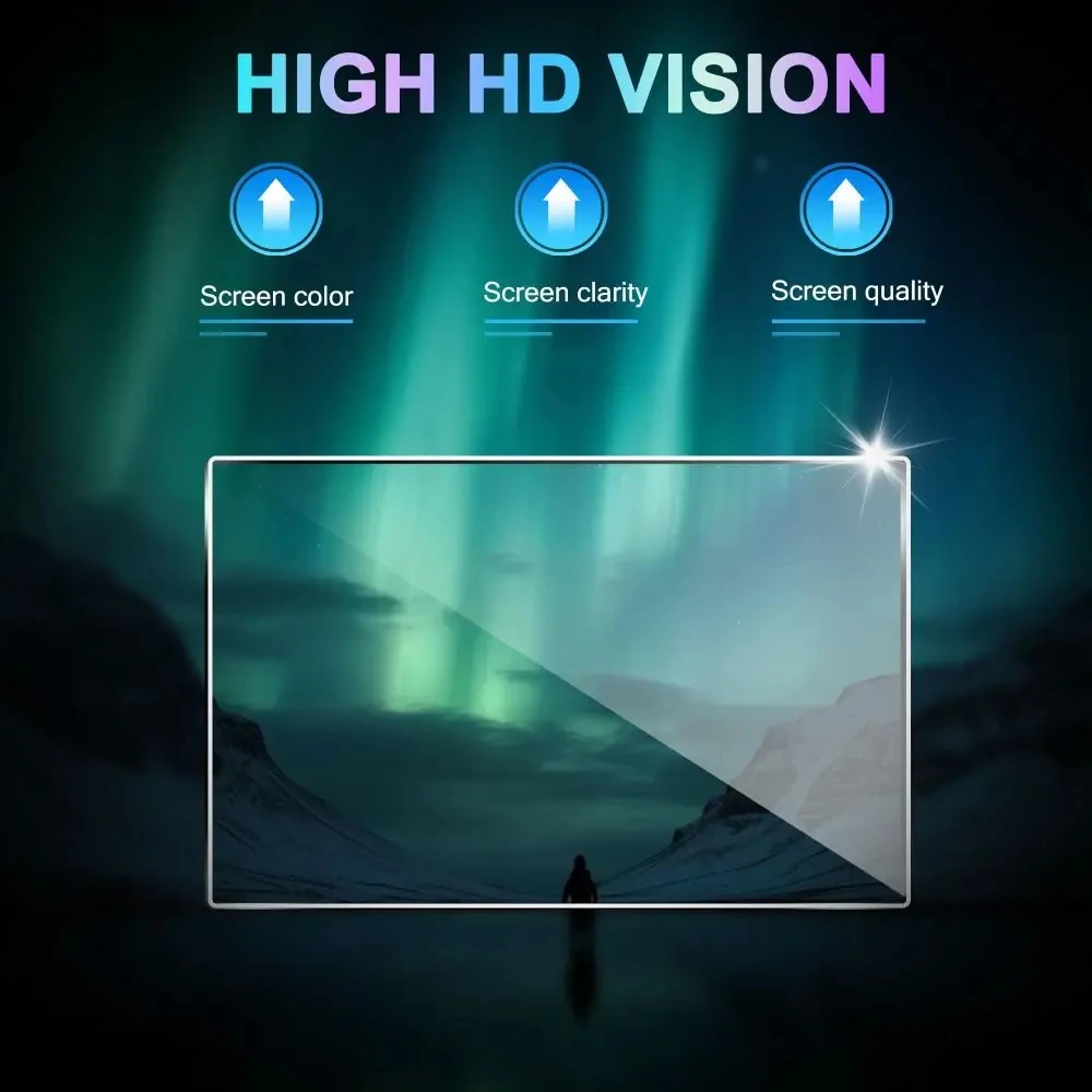 2pcs Game Accessories Screen Protector Anti-Scratch Explosion-proof Protective Film 7 inch Bubble-Free for MSI Claw A1M