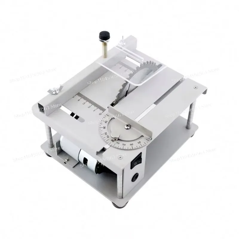 Mini Table Saw DIY Model Woodworking Cutting Machine Circular Saw
