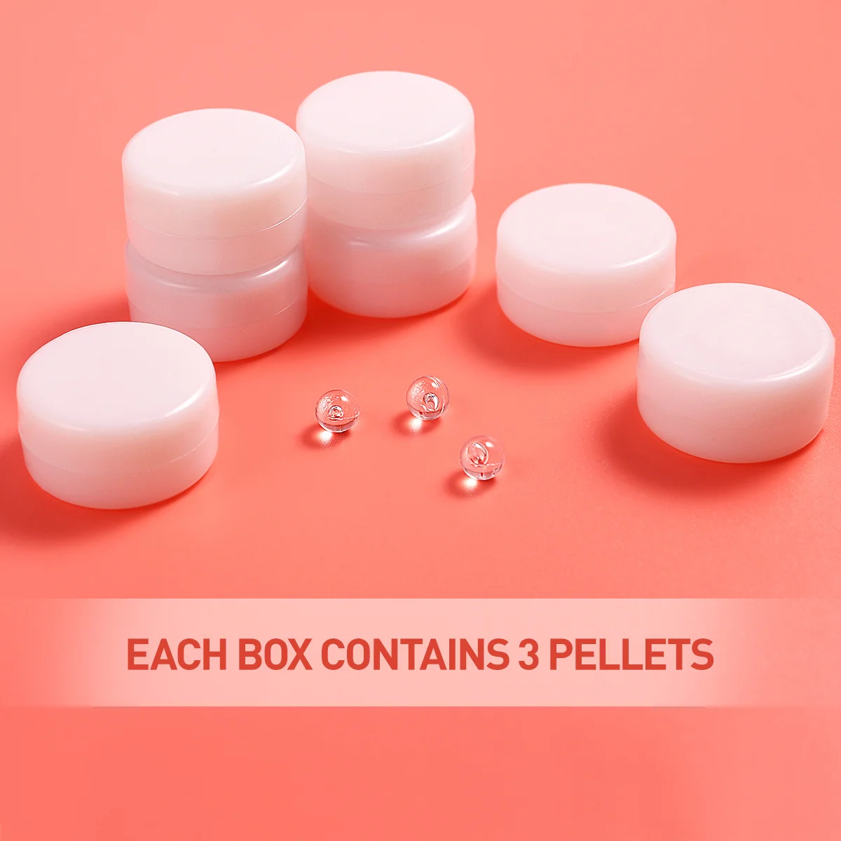 

100Pcs Plastic Rattle Box for Baby Sensory Development Safe Infant Hand Eye Coordination Activity Sound Maker Newborn Stroller