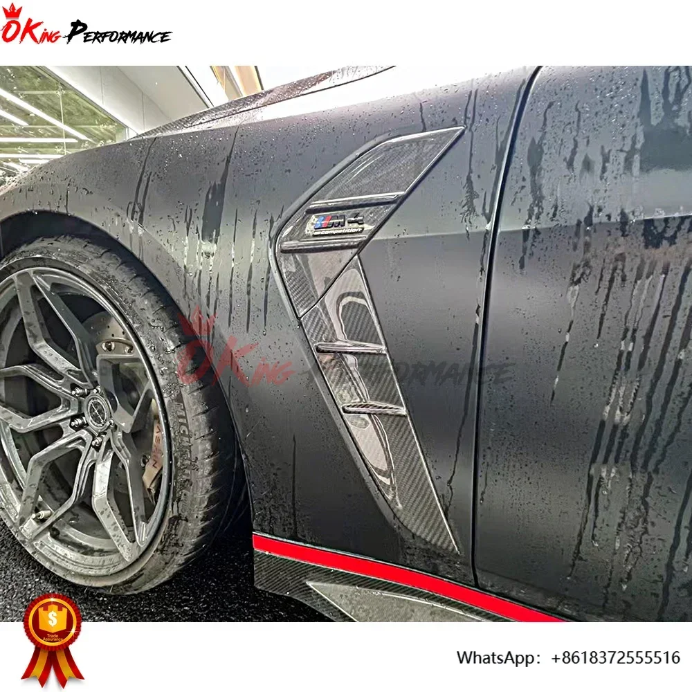 

X CSL Style Dry Carbon Fiber Fender Trim For G82 M4
