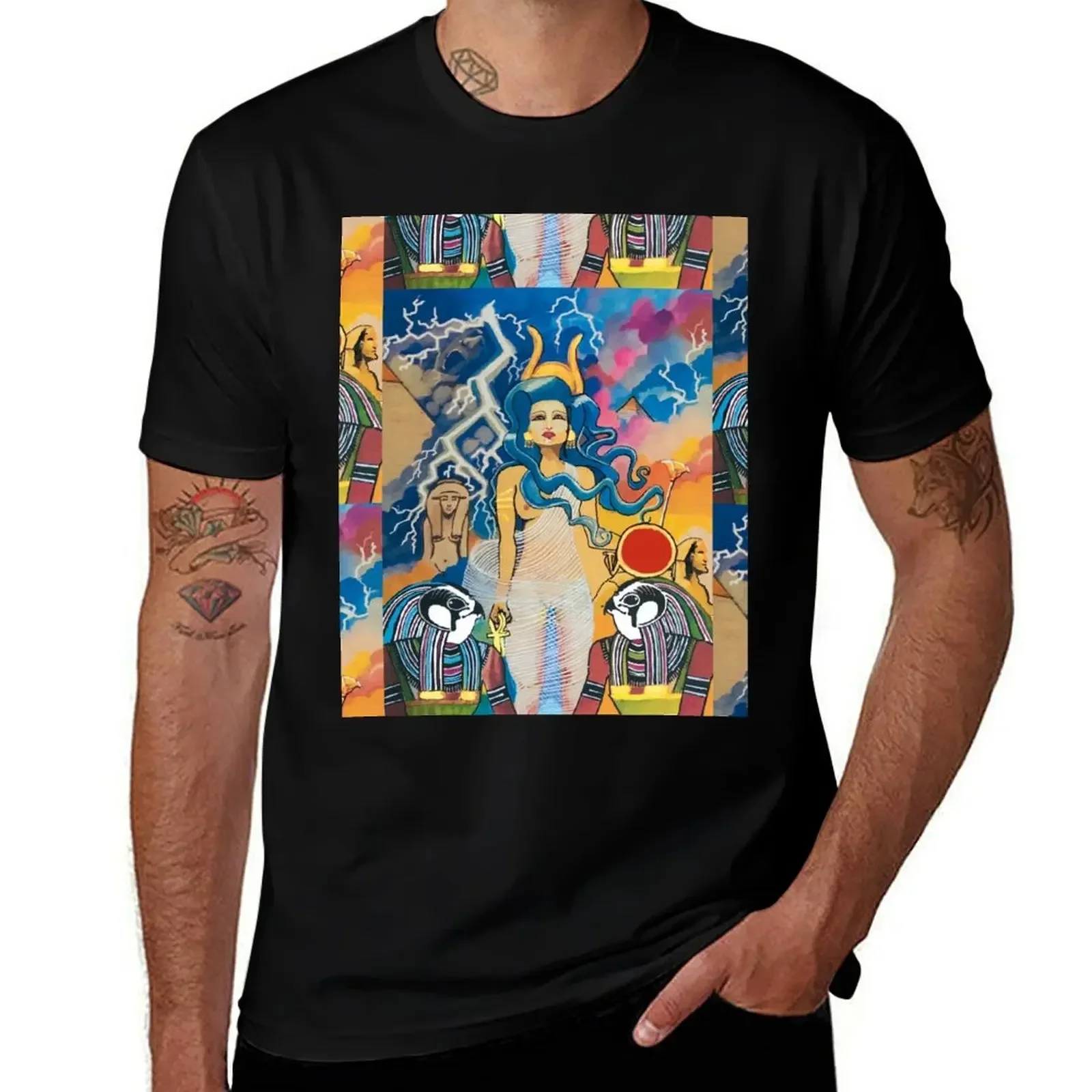 

Hathor Reborn T-Shirt summer shirt basketball graphic tees summer clothes t shirts for men