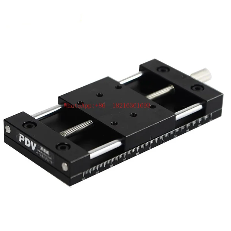 2026new  PT-SS20 PT-SS50 PT-SS80 Manual Translation Stages Sliding Table Self-lock Stroke 20/50/80mm