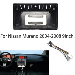 Car Audio 9 inch  Big Screen For Nissan Murano 2004-2008  Head Unit Dash Fascia Panel Frame Kit Adapter   Frame