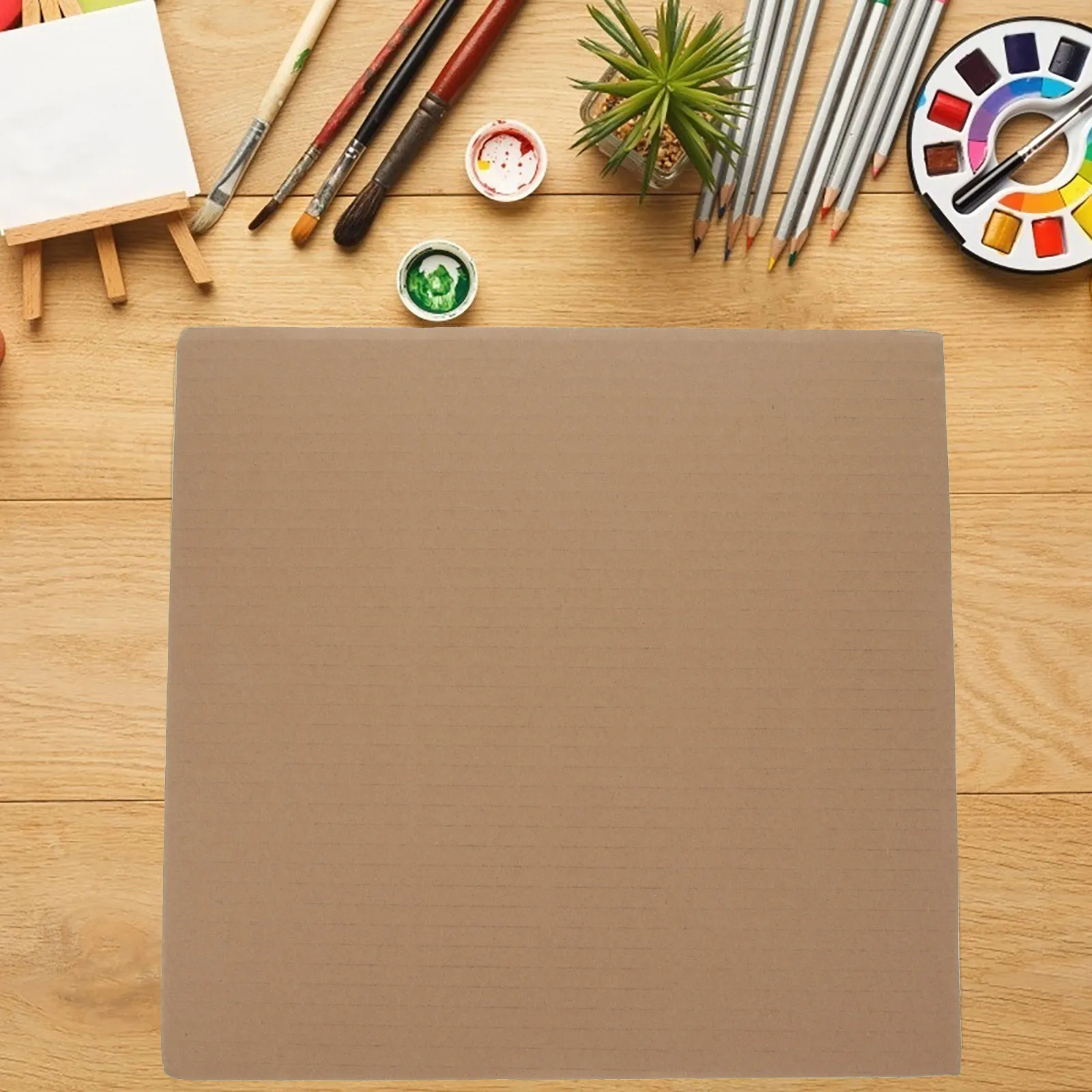 

Best Seller 12Pcs 30x30cm Corrugated Cardboard Sheets, 3mm Thick Double-Sided Kraft Paperboard, DIY Craft & Shipping Packing