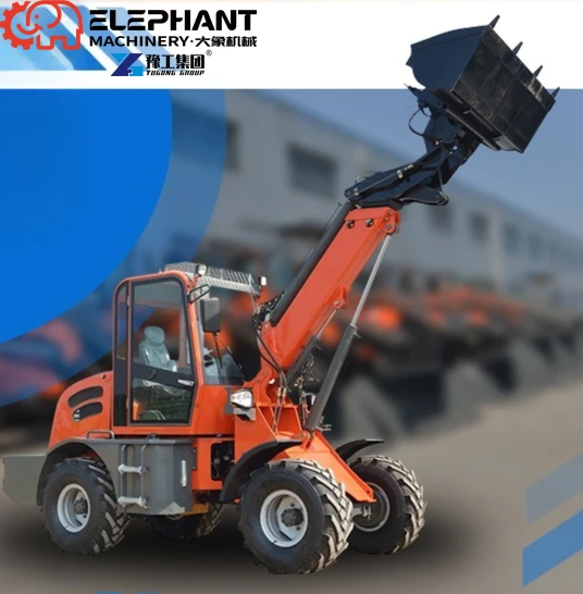4.5Ton 17M High Lifting Telescopic Handler Forklift Construction Site Use