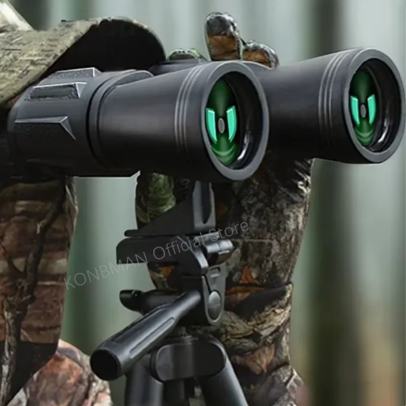 20X50 Professional Binoculars Powerful Telescopes Low Light Outdoor Remote Professional Telescopes Hunting and Camping Equipment