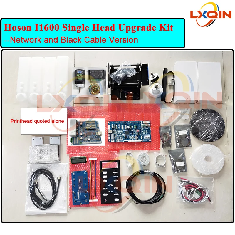 LXQIN Hoson I1600 single head conversion kit for dx5/dx7 convert to i1600 printhead i1600 A1/E1/U1 upgrade kit network version