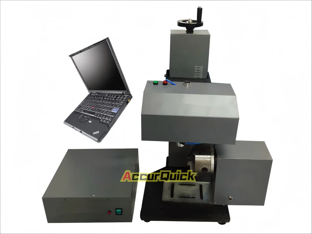 

Pneumatic Marking Machine 80mm*150mm Metal Marking Engraving Machine Desktop Dot Peen Marker