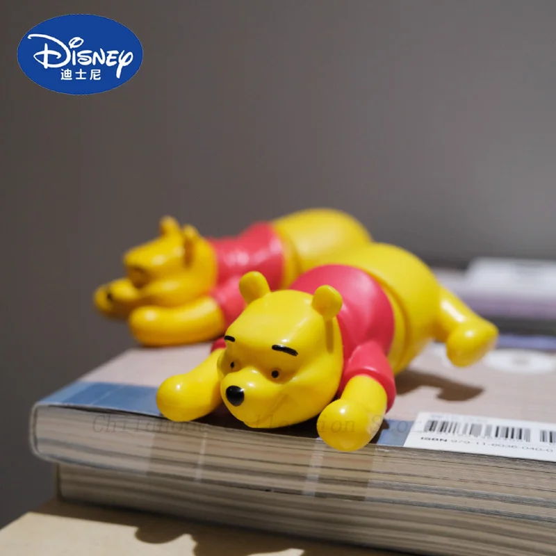 Disney-Winnie PoChaînes Action Figure Toy, Anime Toy, Winnie Vee Down Dolls, Ornements de bureau, Cadeaux modèles, Kawaii, Rétro