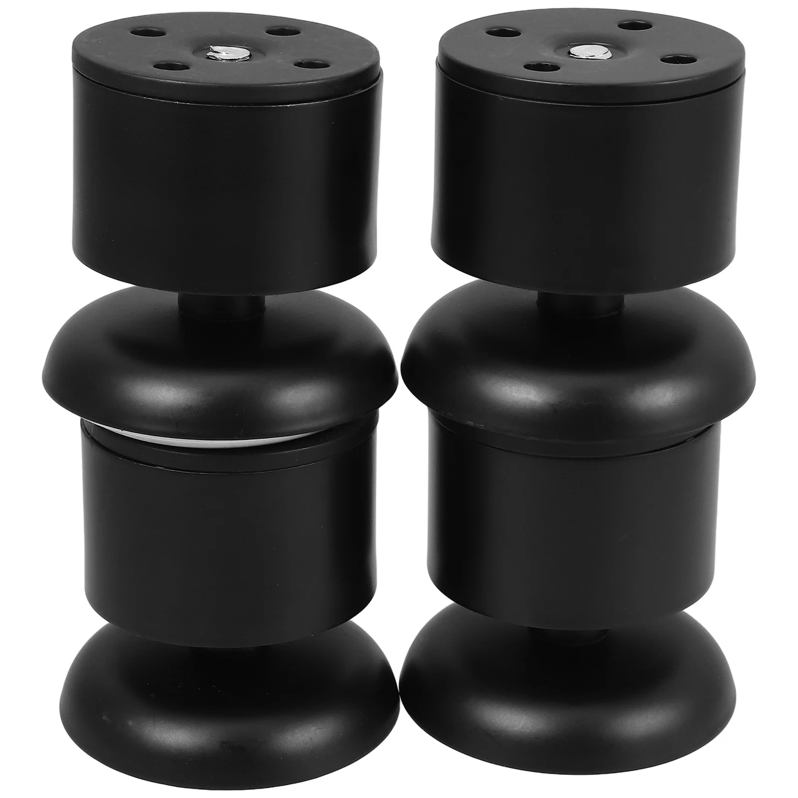 

4Pcs Stainless Steel Adjustable Furniture Legs 6cm for Bed Sofa Table Cabinet Heavy-Duty Metal Feet Adjustable Sofa Foot