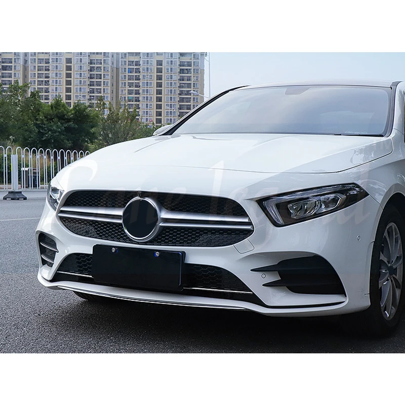 2019 New for A Class W177 Amg Diamond Grille Front Bumper Racing Car Styling for Mercedez Bens A200 Sports Sedan Front Grill