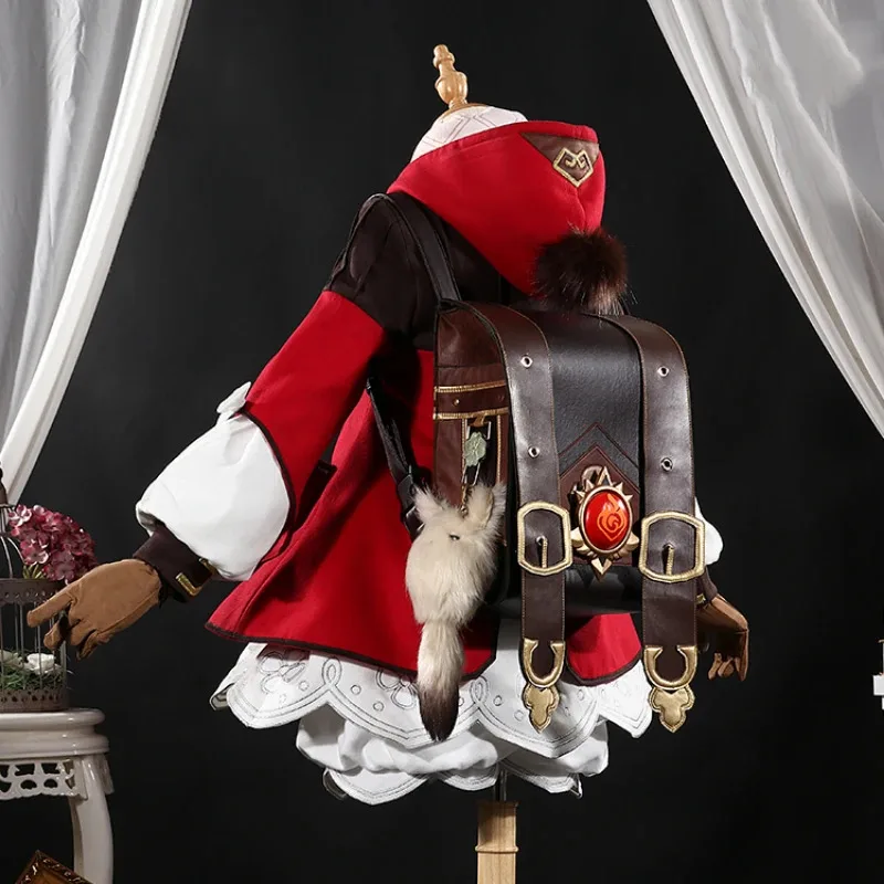 

Аниме-игра Genshin Impact Klee Spark Knight, милая униформа, игривый наряд, платье, карнавальный костюм на Хэллоуин, 2025a; 2'k, 8;c'