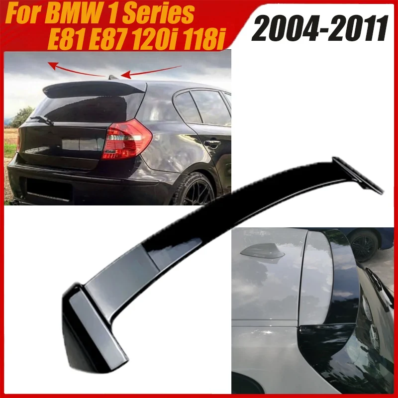 

Roof Spoiler for BMW 1 Series E81 E87 120i 118i 2004-2011 car Hatchback Rear Trunk Diffuser Wing Body Kits Tuning Accessories