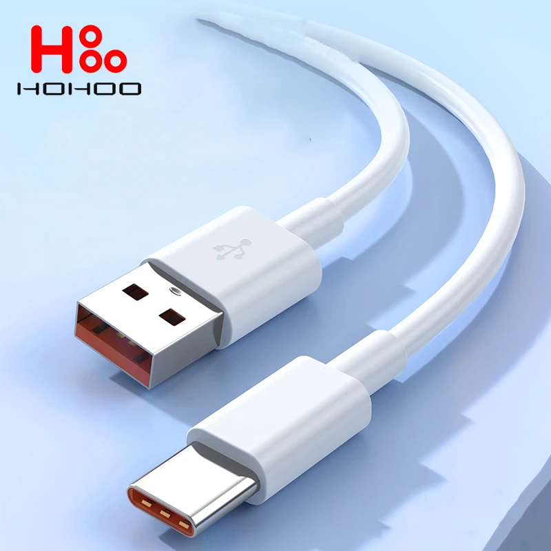 

5A USB Type-C Cable Wire For Xiaomi mi 14 13 12 Poco F3 X3 Pro Mobile Phone Fast Charging Cable USB C Type C Fast Charger Cables