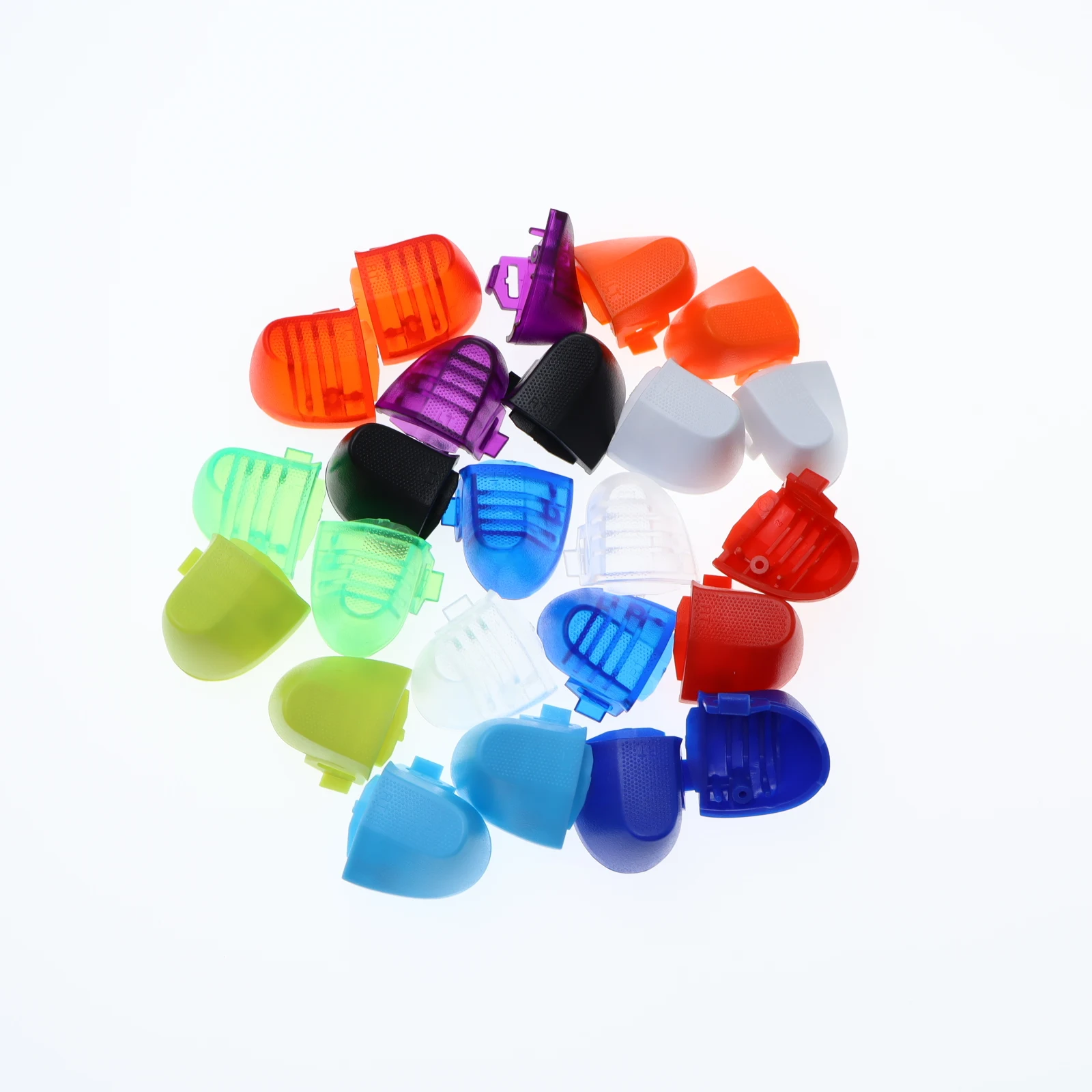 Color Plastics RT LT Trigger Key Buttons For Xbox Series S X XSX XSS Game Controller XSS XSX Version Repair Accessories